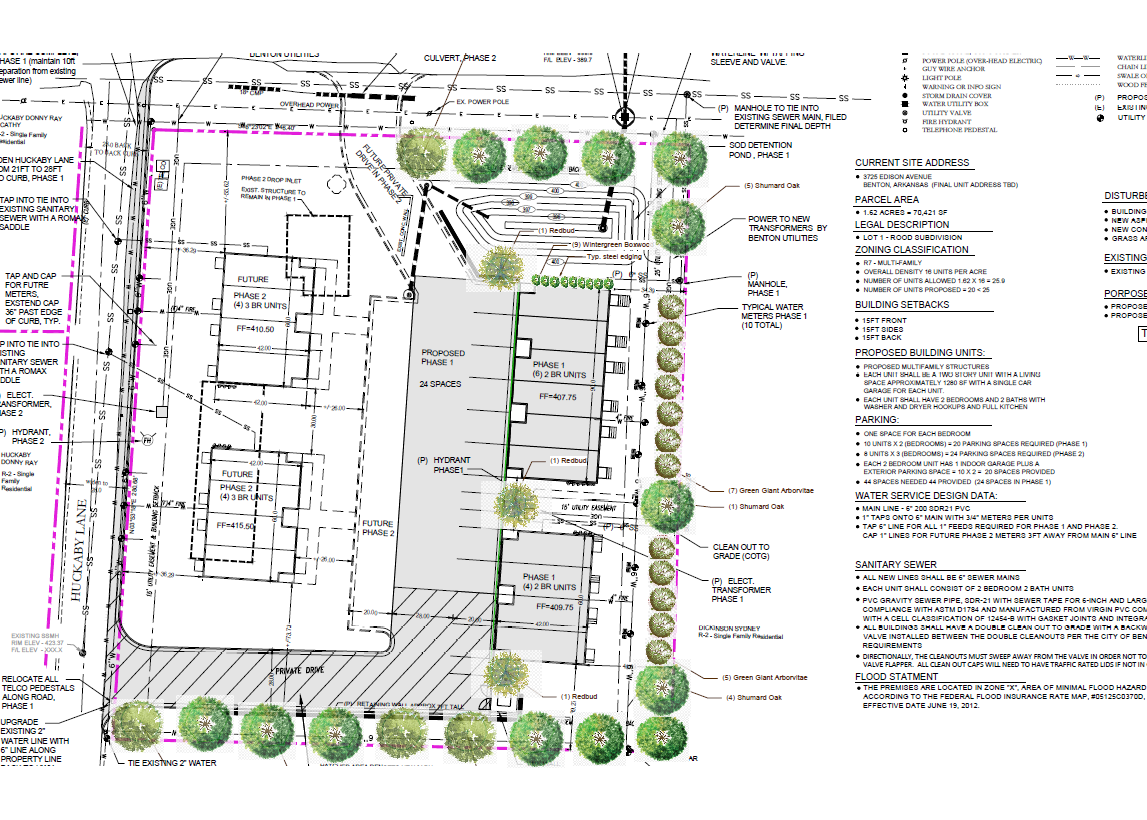 Solsbury Hill Site Plan